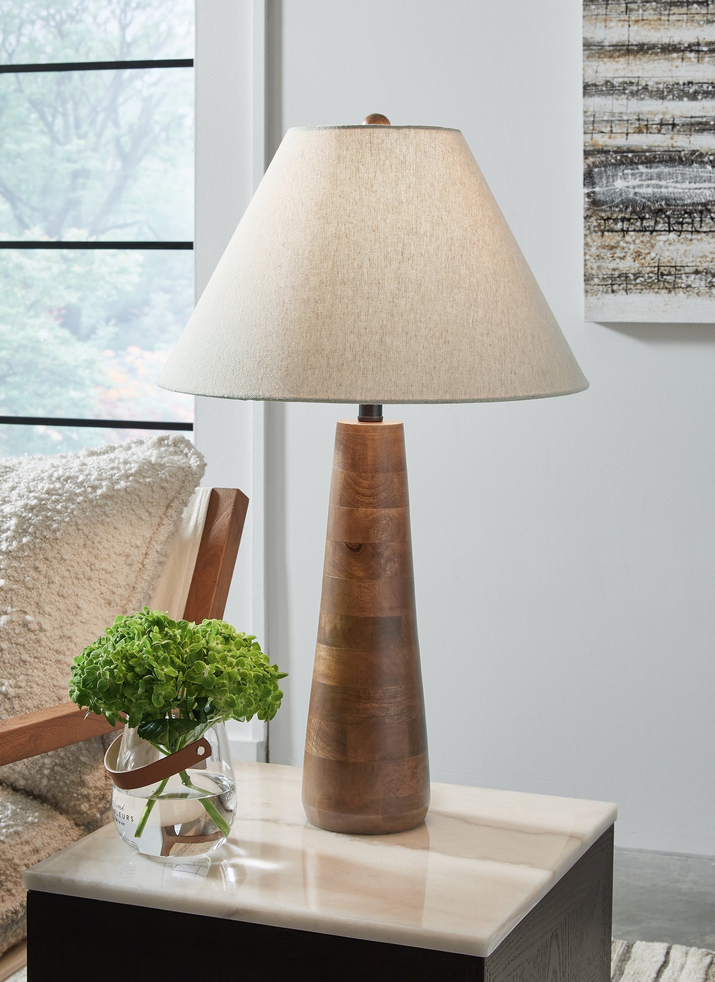 The Furniture Outlets - Ashley Furniture - Danset Lighting - Table Lamp (Set of 2) / Brown - L329104X2