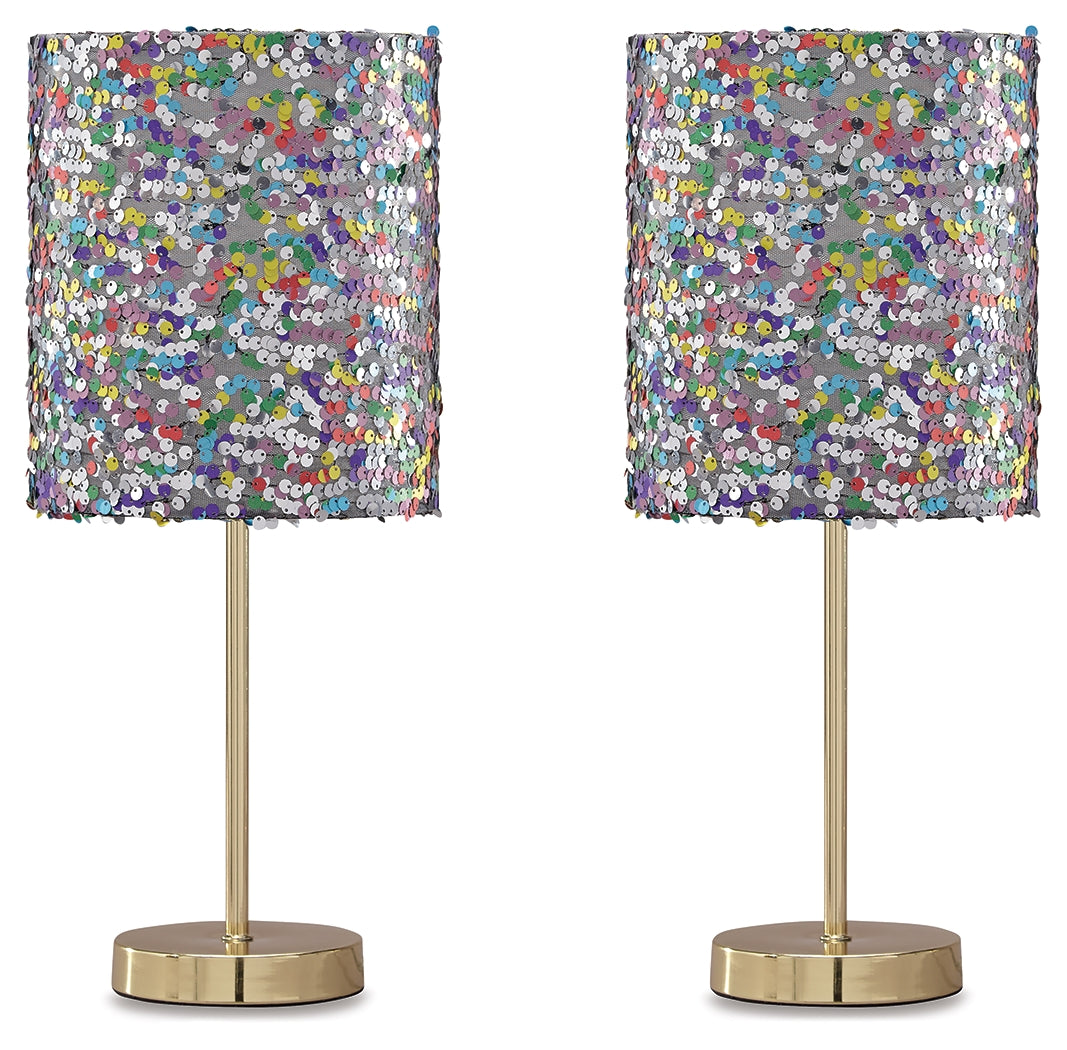 The Furniture Outlets - Ashley Furniture - Maddy Lighting - Table Lamp (Set of 2) / Multi - L857724X2