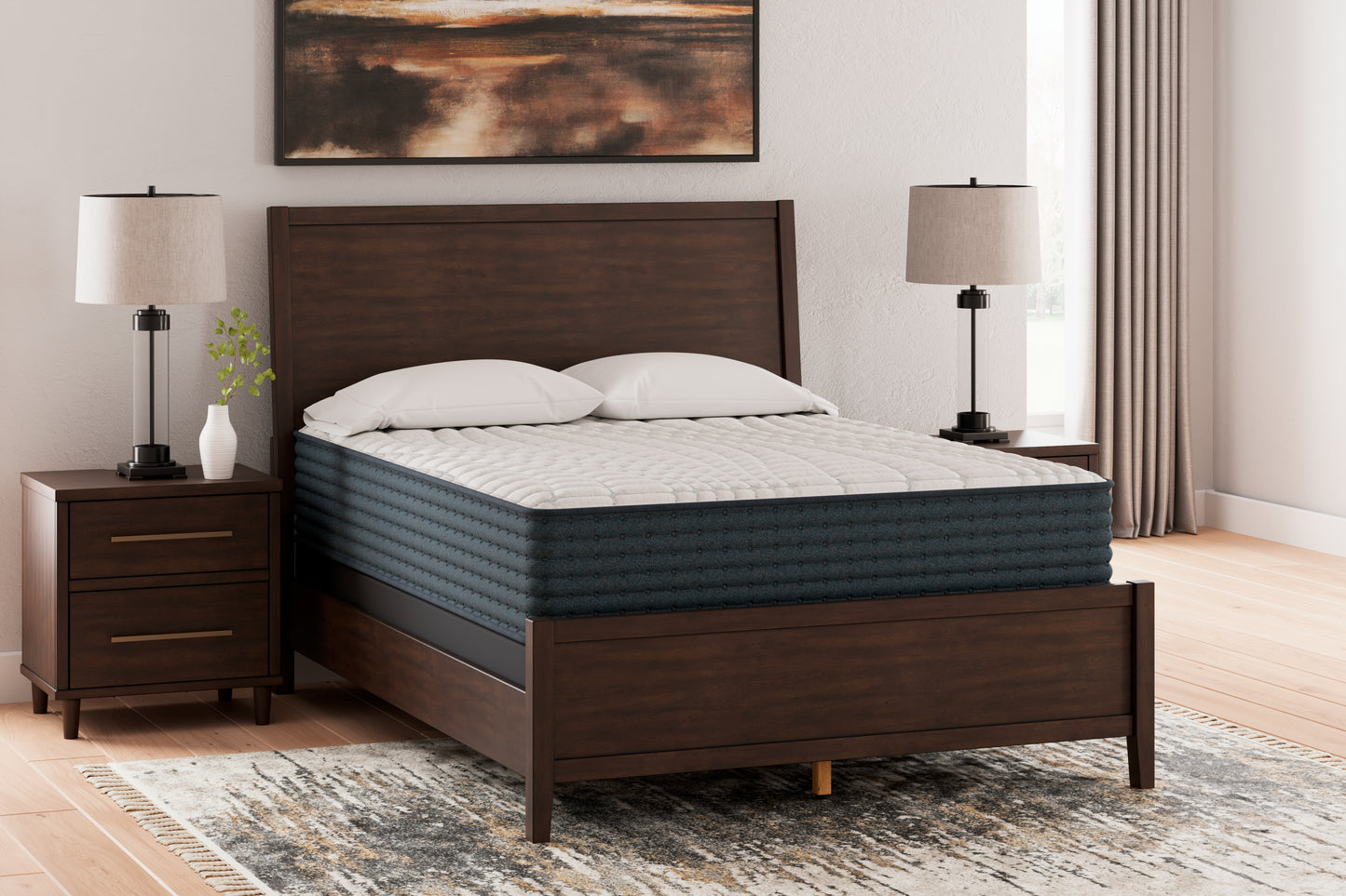 The Furniture Outlets - Ashley Furniture - Hybrid 1200 Mattresses - Queen / White - M43531