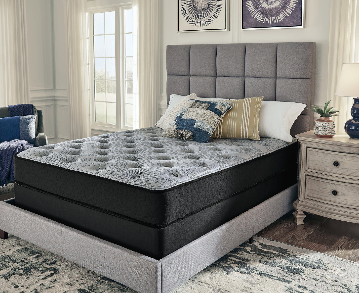 The Furniture Outlets - Ashley Furniture - Comfort Plus Mattresses - Full / Gray - M50921