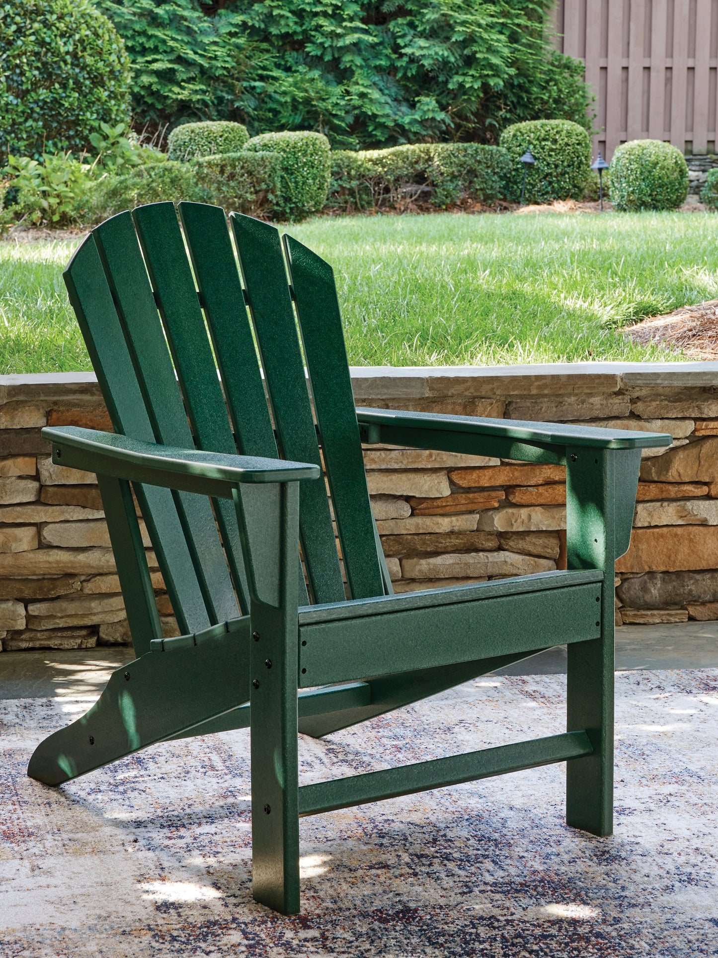The Furniture Outlets - Ashley Furniture - Sundown Shores Outdoor - Adirondack Chair / Green - PCP007-898