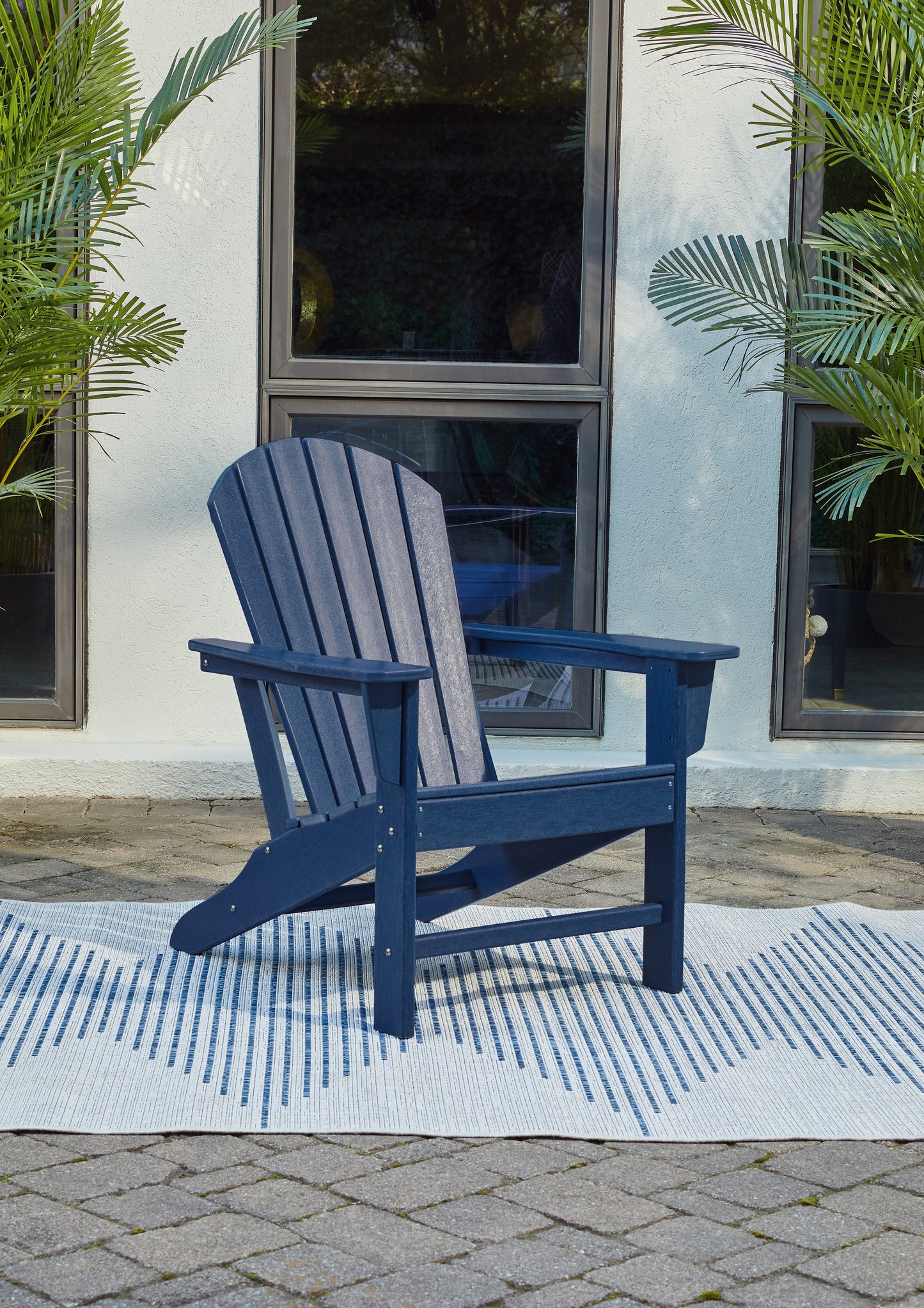 The Furniture Outlets - Ashley Furniture - Sundown Treasure Outdoor - Adirondack Chair / Blue - P009-898