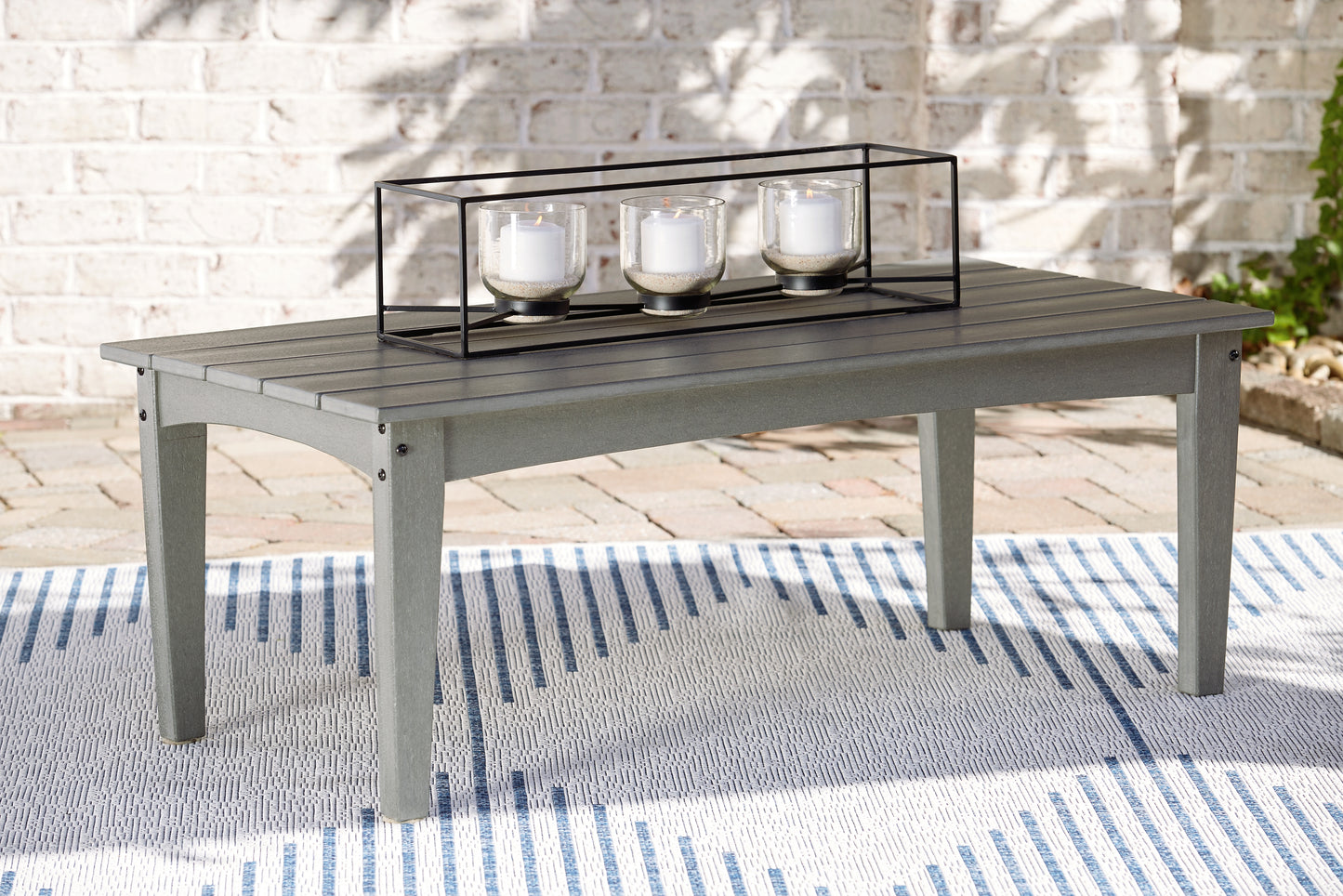 The Furniture Outlets - Ashley Furniture - Visola Outdoor - Chaise Lounge with Cushion / Gray - P802-815