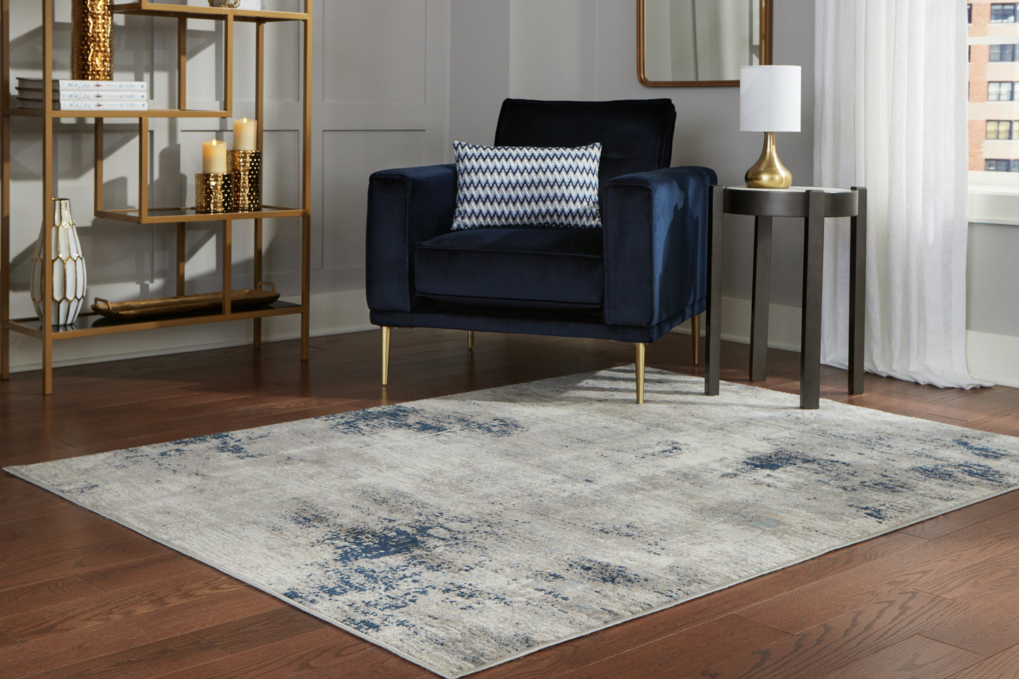 The Furniture Outlets - Ashley Furniture - Wrenstow Rug - 5'3" x 7'3" Rug / Multi - R403752