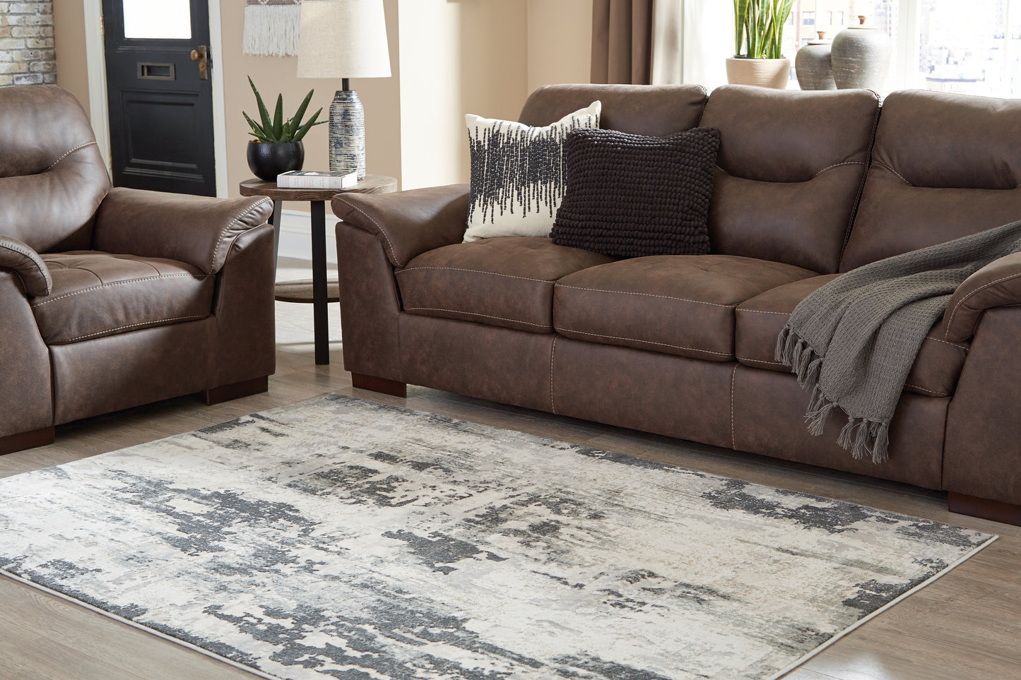 The Furniture Outlets - Ashley Furniture - Mazatl Rug - 5'3" x 7'3" Rug / Multi - R403762
