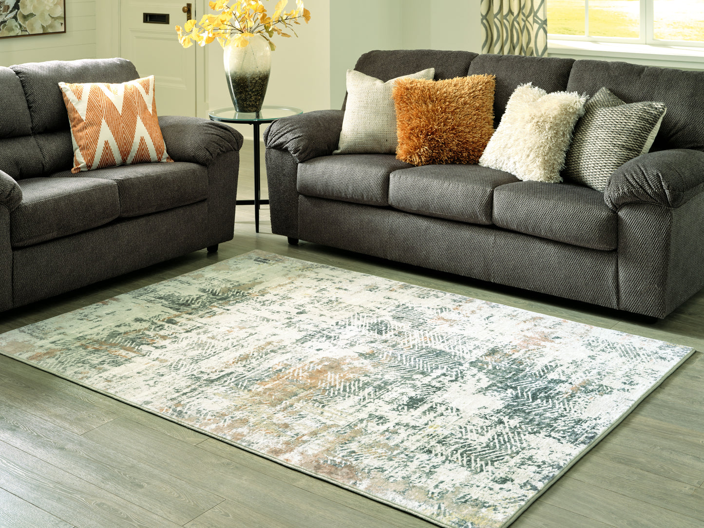 The Furniture Outlets - Ashley Furniture - Redlings Rug - 5' x 7' Rug / Multi - R405452