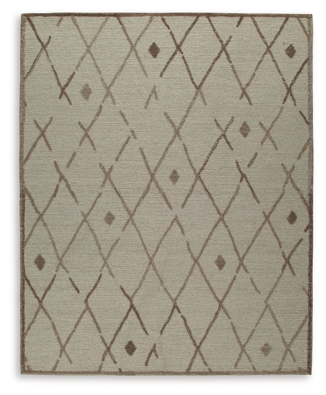 The Furniture Outlets - Ashley Furniture - Guyford Rug - 5' x 7' Rug / Beige/Brown - R406872