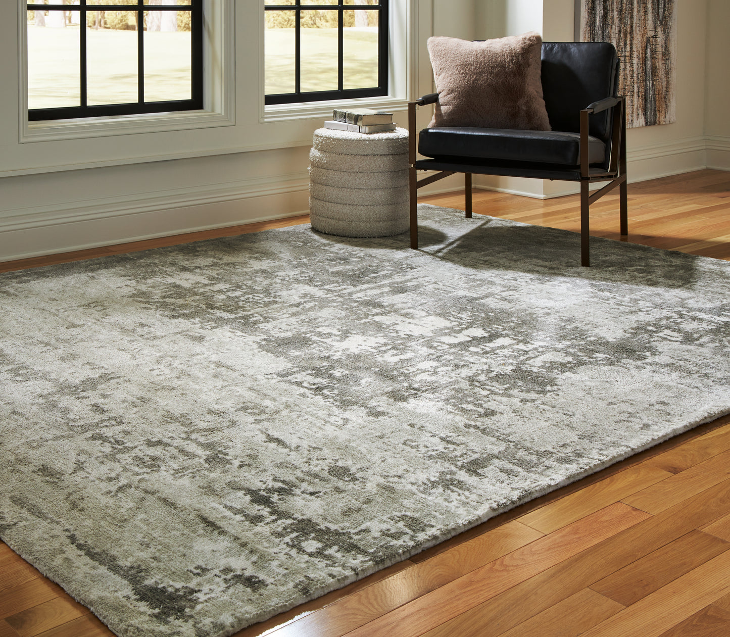 The Furniture Outlets - Ashley Furniture - Valmontic Rug - 8' x 10' Rug / Gray - R406921