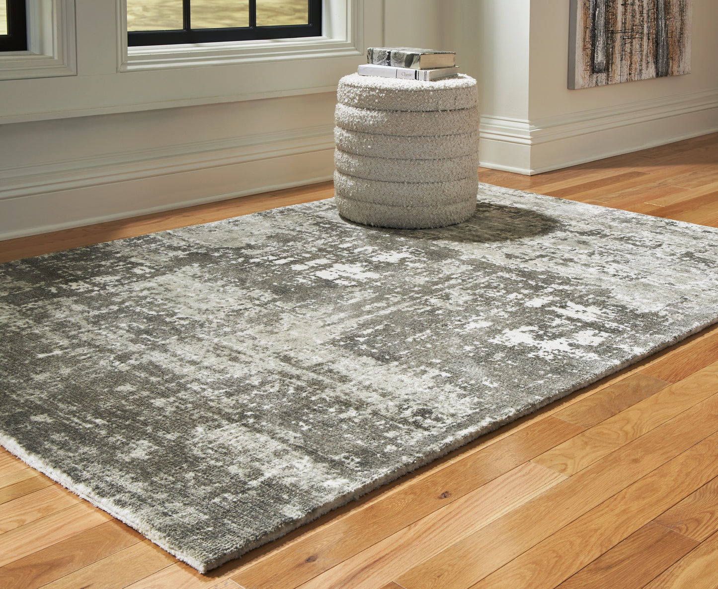 The Furniture Outlets - Ashley Furniture - Valmontic Rug - 8' x 10' Rug / Gray - R406921