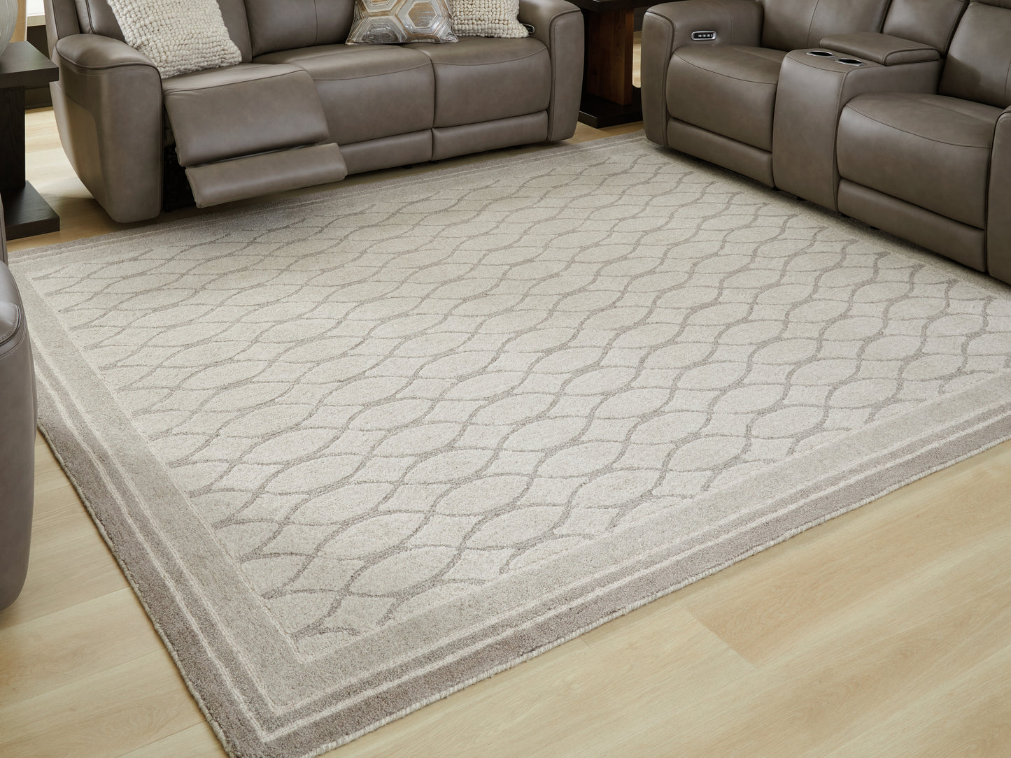 The Furniture Outlets - Ashley Furniture - Wimney Rug - Large Rug / Gray - R407281