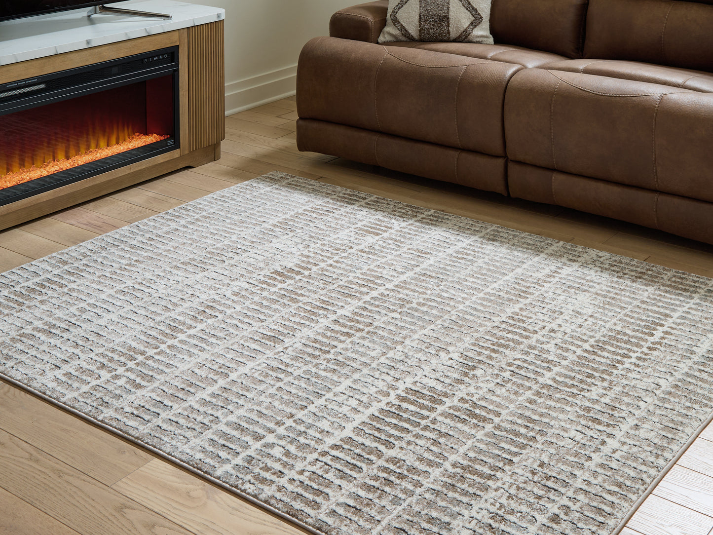 The Furniture Outlets - Ashley Furniture - Fuadwick Rug - 5'3" x 7' Area Rug / Multi - R407692