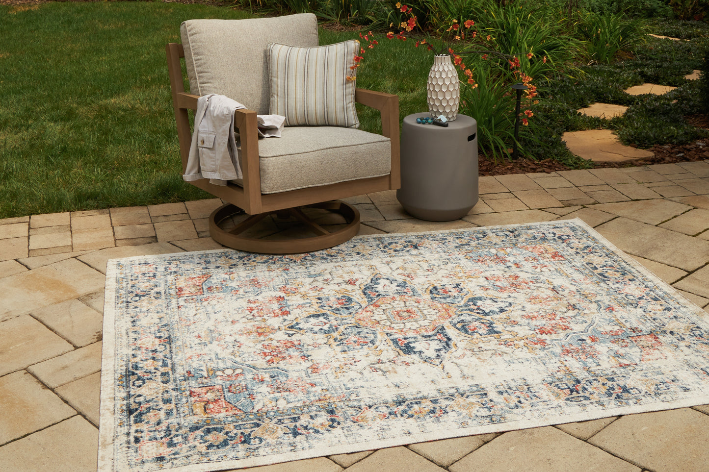 The Furniture Outlets - Ashley Furniture - Jarrpage Rug - 5' x 7' Rug / Multi - R900092