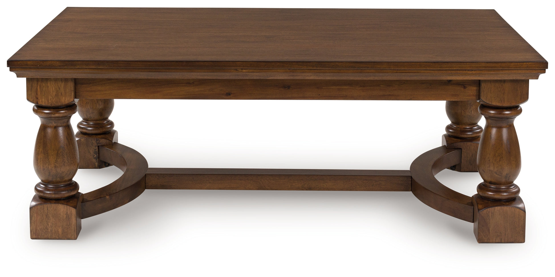 The Furniture Outlets - Ashley Furniture - Sturlayne Coffee Table - Rectangular Cocktail Table / Brown - T609-1