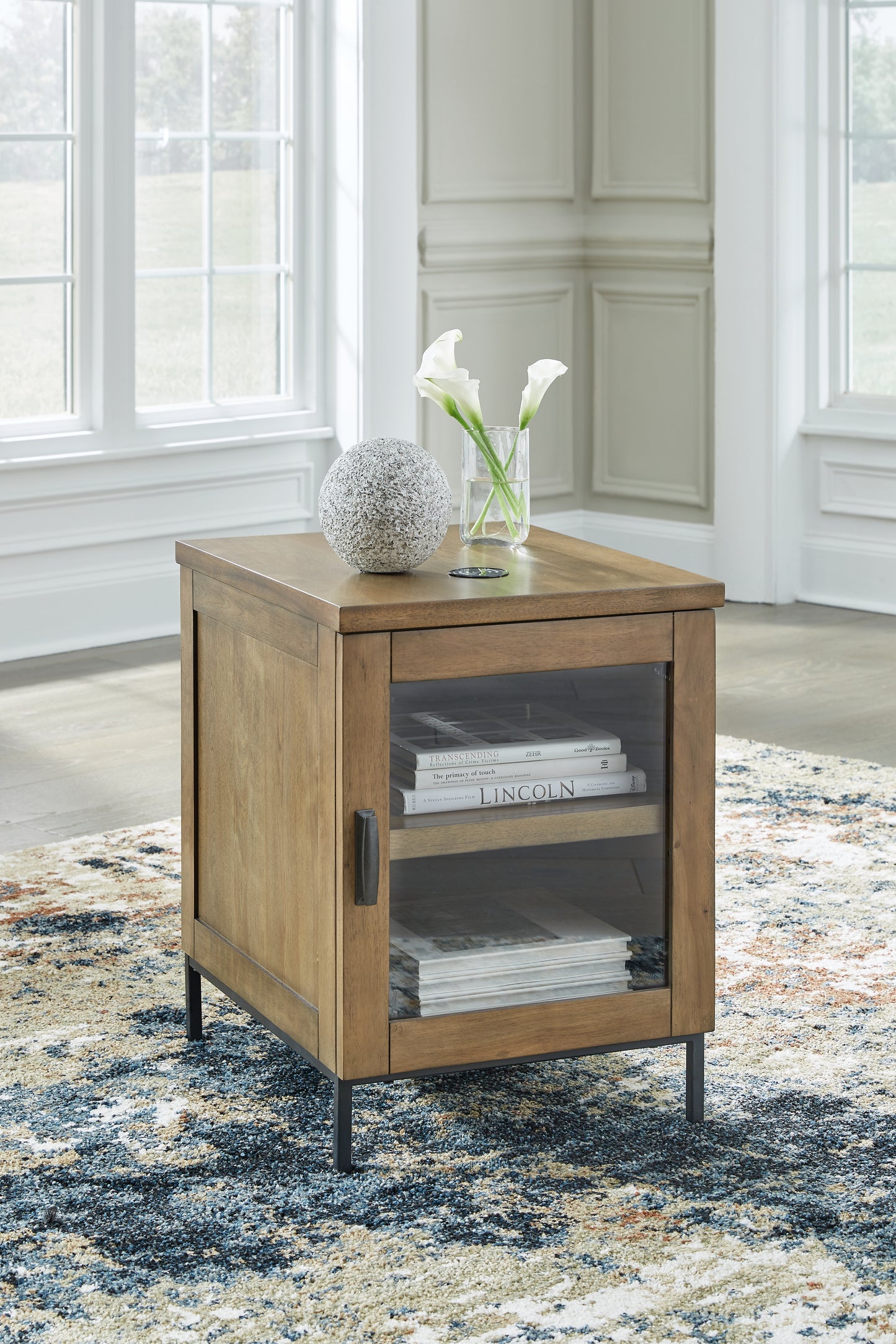 The Furniture Outlets - Ashley Furniture - Torlanta Chairside End Table - Chair Side End Table / Brown - T686-7