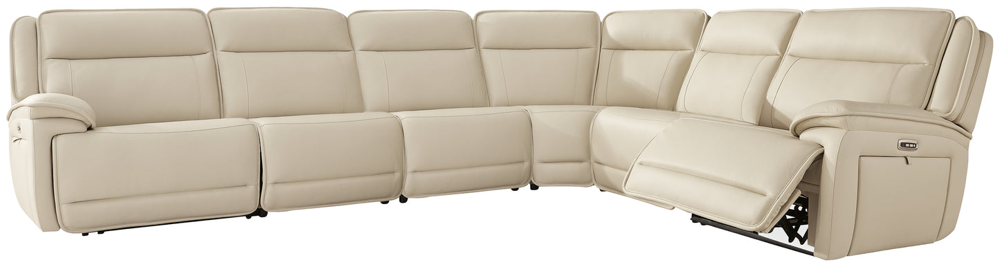 The Furniture Outlets - Ashley Furniture - Double Deal Sectional - 6-Piece Reclining Sectional / Almond - U13001S7