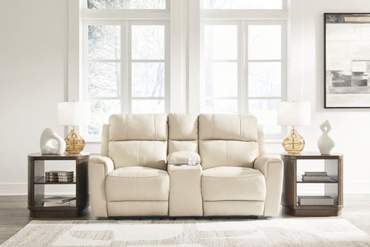 The Furniture Outlets - Ashley Furniture - Dahlmoore Living Room - Power Rocker Recliner / Almond - U1320098