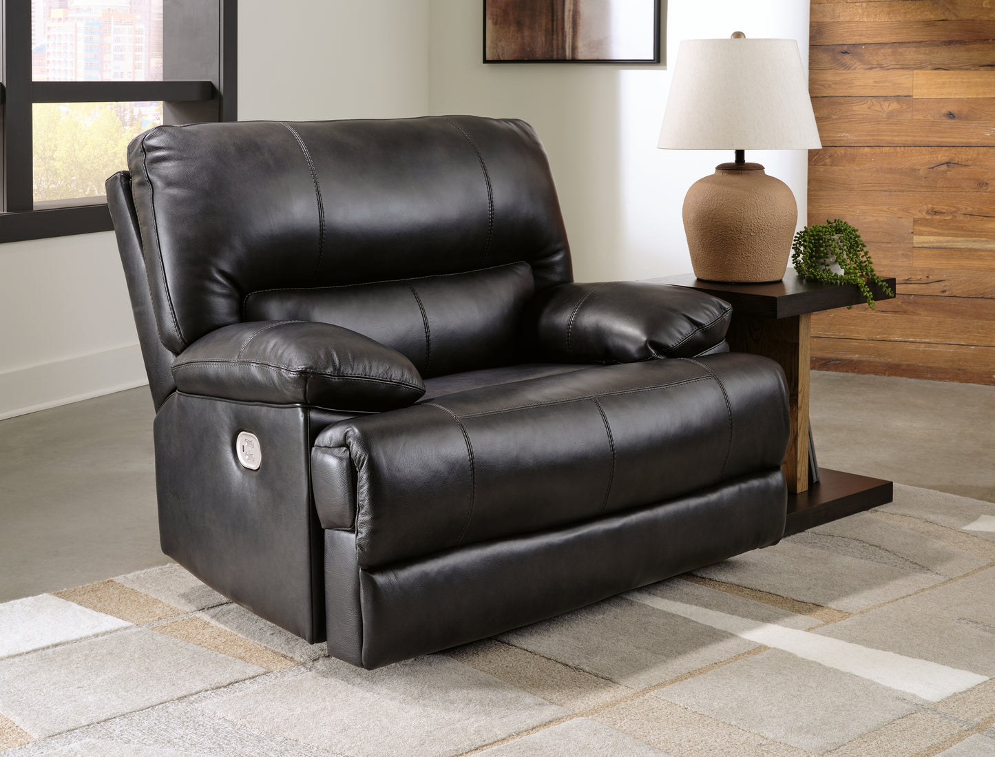 The Furniture Outlets - Ashley Furniture - Mountainous Living Room - PWR Recliner/ADJ Headrest / Eclipse - U6580182