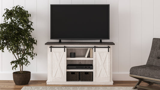 The Furniture Outlets - Ashley Furniture - Dorrinson 54" TV Stand - 54" / Two-tone - W287-48