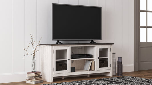 The Furniture Outlets - Ashley Furniture - Dorrinson 60" TV Stand - 60" / Two-tone - W287-68
