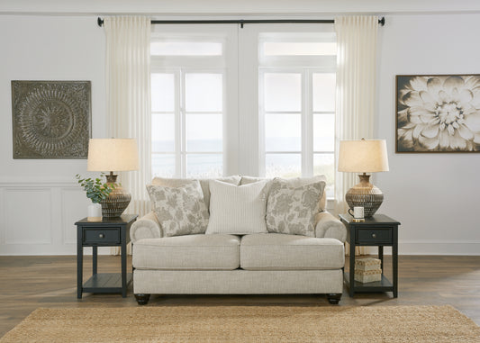 The Furniture Outlets - Ashley Furniture - Asanti Living Room - Sofa / Fog - 1320138