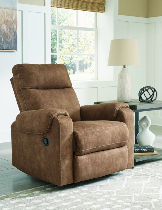 The Furniture Outlets - Ashley Furniture - Edenwold Living Room - Rocker Recliner / Brindle - 1380525