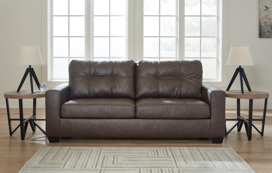 The Furniture Outlets - Ashley Furniture - Barlin Mills Living Room - Queen Sofa Sleeper / Carbon - 1700439
