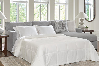 The Furniture Outlets - Ashley Furniture - UrbanCrest Sectional - 2-Piece Sleeper Sectional with Chaise / Pewter - PC20804S5