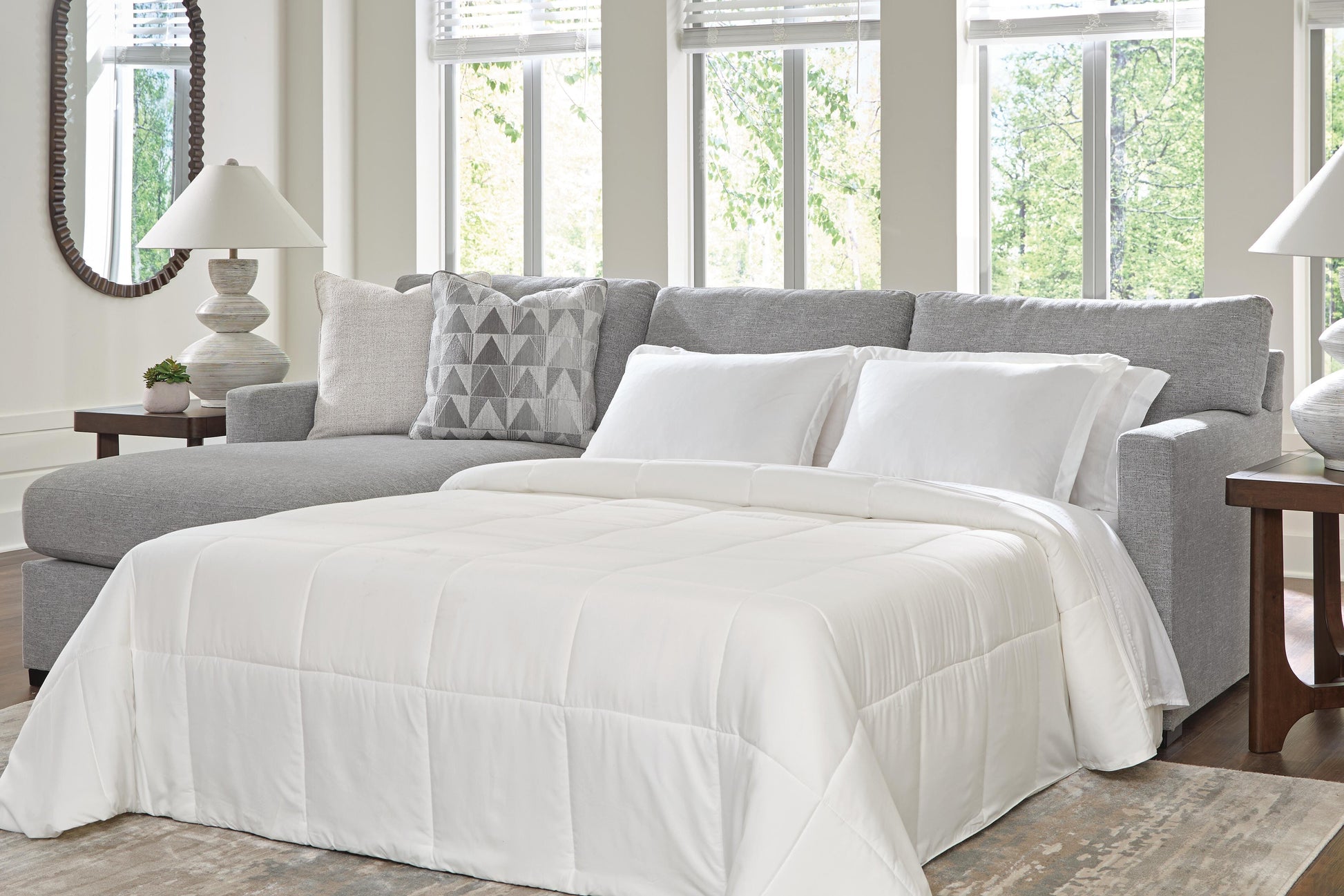 The Furniture Outlets - Ashley Furniture - UrbanCrest 2-Piece Sleeper Sectional with Chaise - 2-Piece Sleeper Sectional with Chaise - PC20804S4