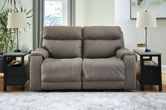 The Furniture Outlets - Ashley Furniture - Starbot Sectional - 3-Piece Power Reclining Sectional Sofa / Fossil - 23501S3
