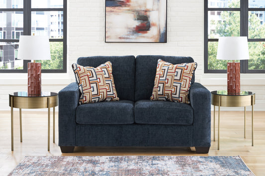 The Furniture Outlets - Ashley Furniture - Aviemore Living Room - Oversized Accent Ottoman / Ink - 2430308