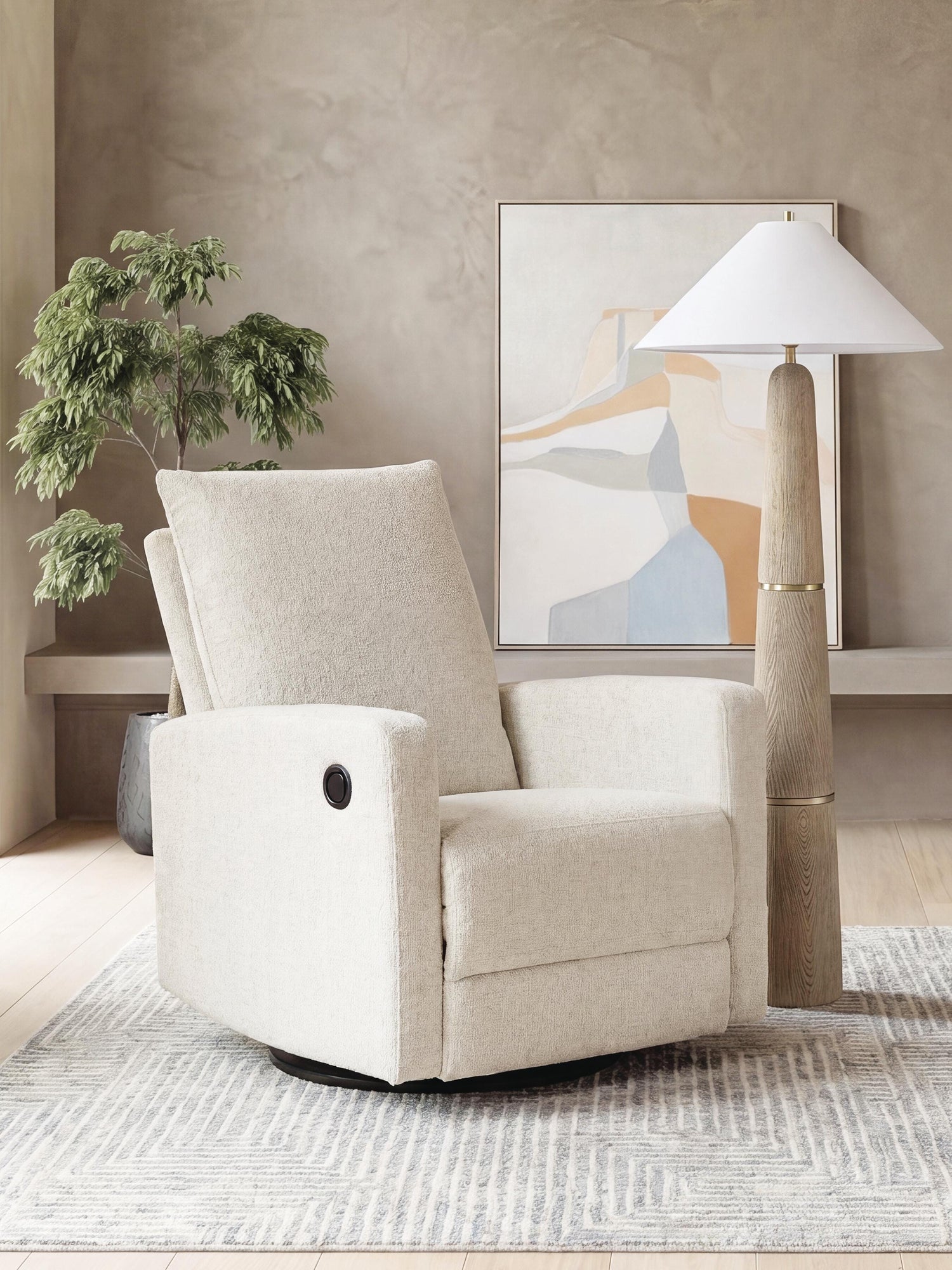The Furniture Outlets - Ashley Furniture - Oaklynn-Manor Living Room - Swivel Glider Recliner - PC2440461