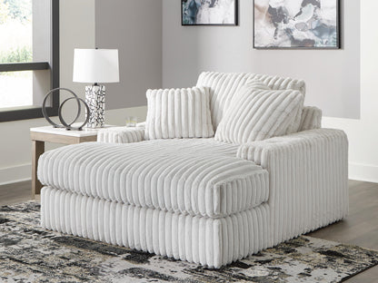 The Furniture Outlets - Ashley Furniture - Stupendous Living Room - Oversized Chaise / Alloy - 2590315