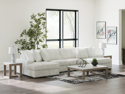 The Furniture Outlets - Ashley Furniture - Stupendous Sectional - RAF 4-Piece Sectional with Double Chaise / Alloy - 25903S5