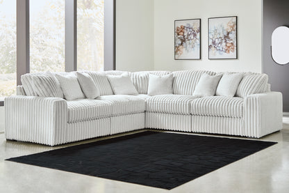 The Furniture Outlets - Ashley Furniture - Stupendous Sectional - RAF 5-Piece Sectional / Alloy - 25903S24