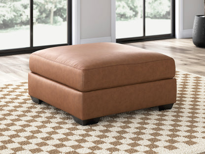 The Furniture Outlets - Ashley Furniture - WillowBend Living Room - Oversized Accent Ottoman / Caramel - PC2770408