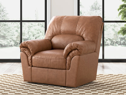 The Furniture Outlets - Ashley Furniture - WillowBend Living Room - Rocker Recliner / Caramel - PC2770425