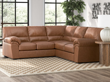 The Furniture Outlets - Ashley Furniture - WillowBend Sectional - LAF 2-Piece Sectional / Caramel - PC27704S2