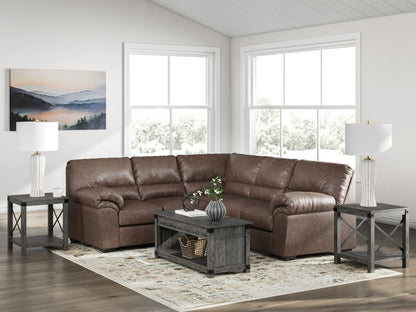 The Furniture Outlets - Ashley Furniture - WillowBend Sectional - LAF 2-Piece Sectional / Umber - PC27705S2