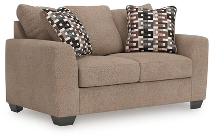 The Furniture Outlets - Ashley Furniture - Triston-Peaks Living Room - Loveseat / Suede - 3020435