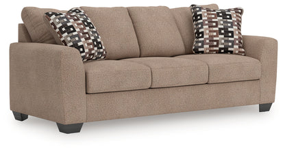 The Furniture Outlets - Ashley Furniture - Triston-Peaks Living Room - Queen Sofa Sleeper / Suede - 3020439