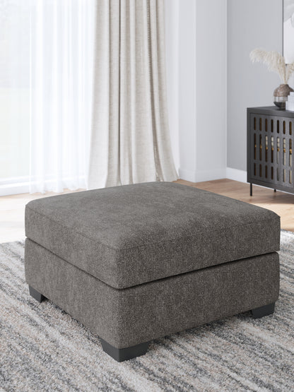 The Furniture Outlets - Ashley Furniture - Olten Living Room - Oversized Accent Ottoman / Graphite - 3130508
