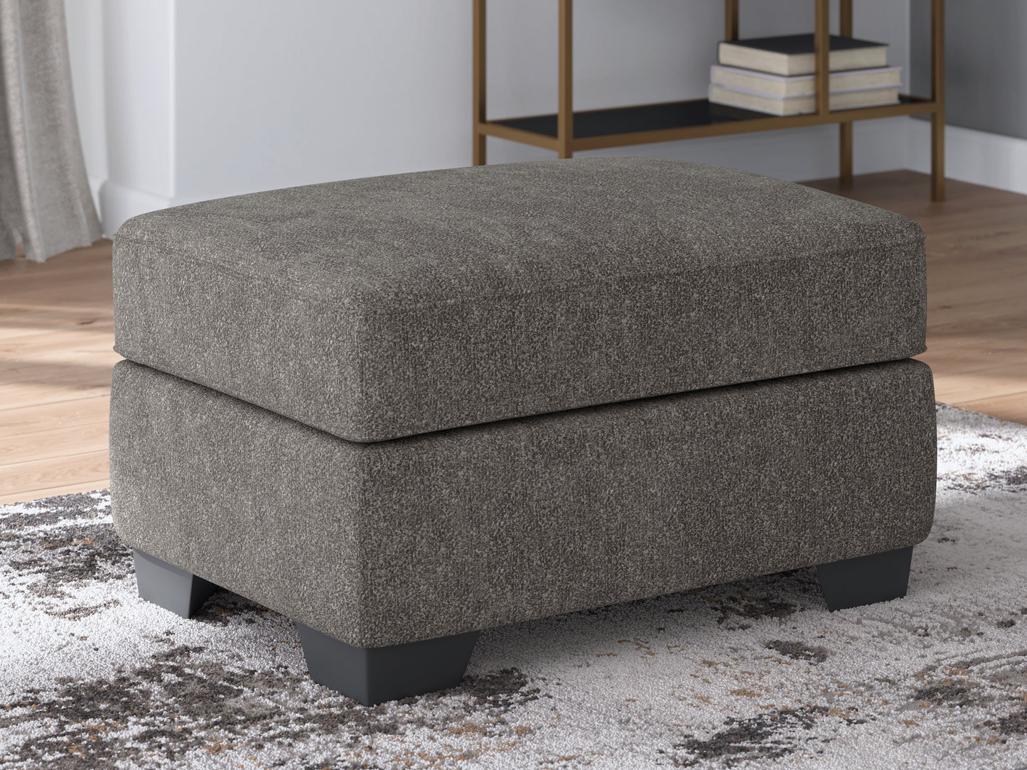 The Furniture Outlets - Ashley Furniture - Olten Living Room - Ottoman / Graphite - 3130514