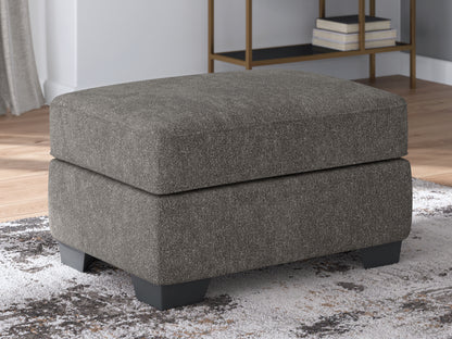 The Furniture Outlets - Ashley Furniture - Olten Living Room - Ottoman / Graphite - 3130514