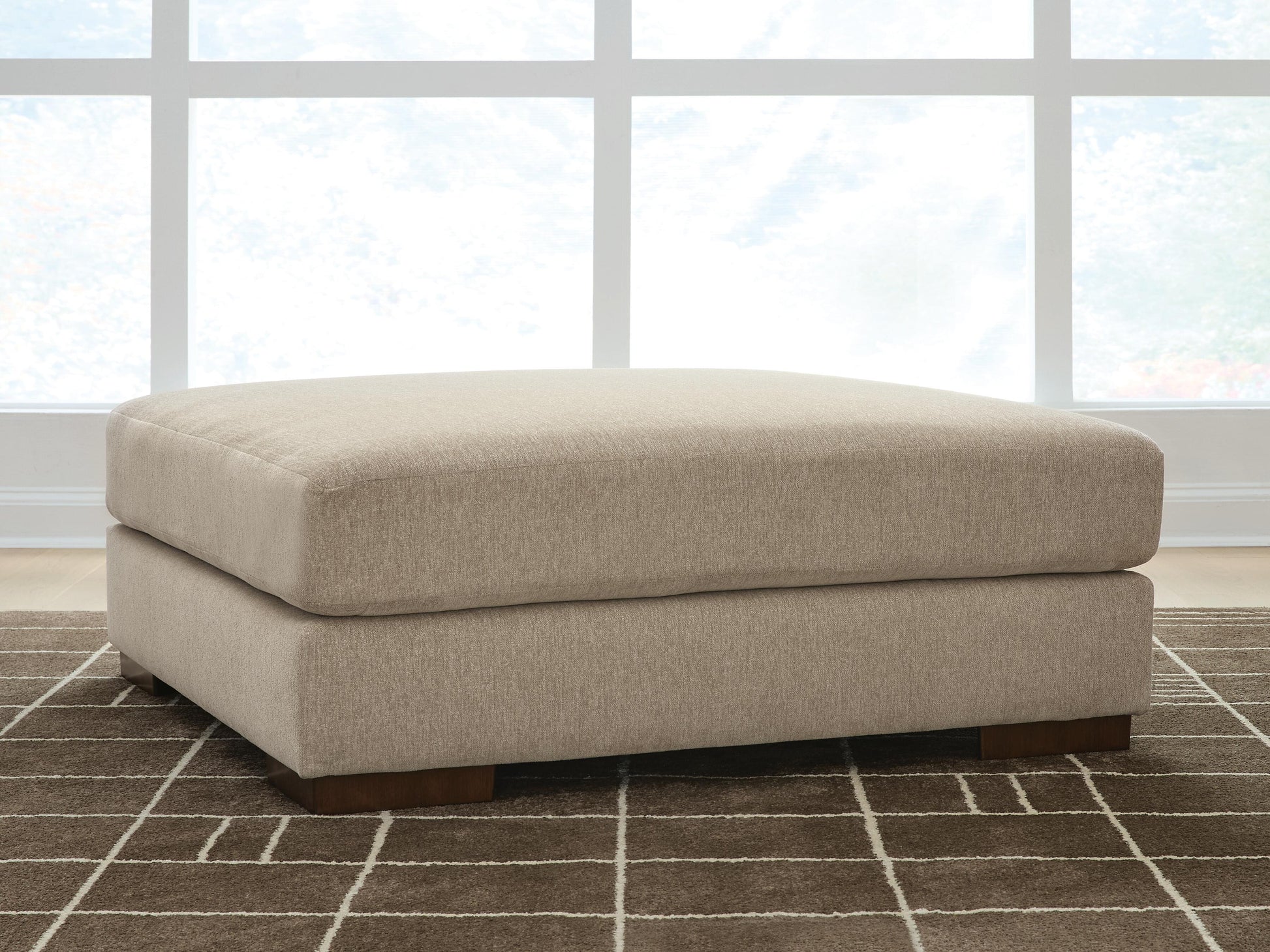 The Furniture Outlets - Ashley Furniture - Linenhause Living Room - Oversized Accent Ottoman - 3180308