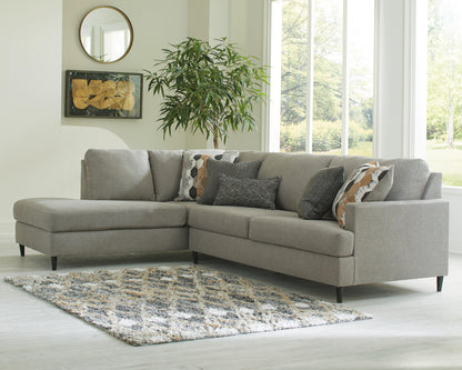 The Furniture Outlets - Ashley Furniture - Santasia Sectional - RAF 2-Piece Sectional with Chaise - 33301S2