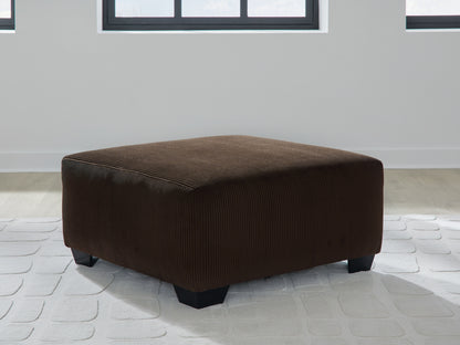 The Furniture Outlets - Ashley Furniture - Kimlee Living Room - Oversized Accent Ottoman / Chocolate - PC3560308