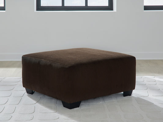 The Furniture Outlets - Ashley Furniture - Kimlee Living Room - Oversized Accent Ottoman / Chocolate - PC3560308