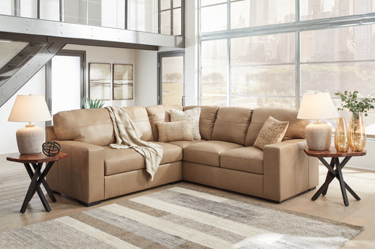 The Furniture Outlets - Ashley Furniture - Bandon Sectional - RAF 4-Piece Sectional / Toffee - 38006S6