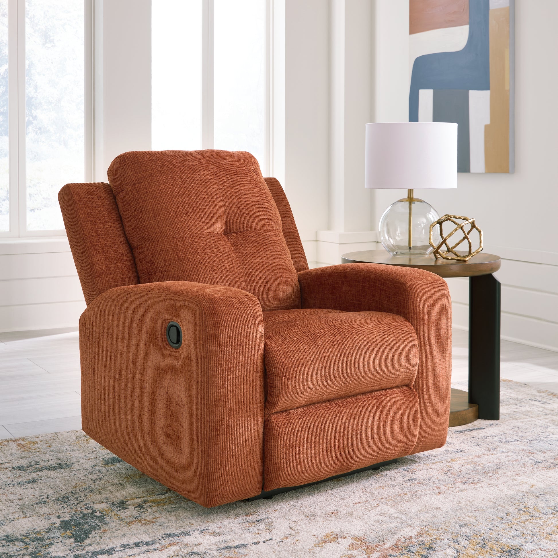 The Furniture Outlets - Ashley Furniture - Danum Living Room - Zero Wall Recliner / Spice - 3880729