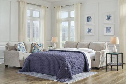 The Furniture Outlets - Ashley Furniture - Cashton Living Room - Queen Sofa Sleeper / Ice - 4060639